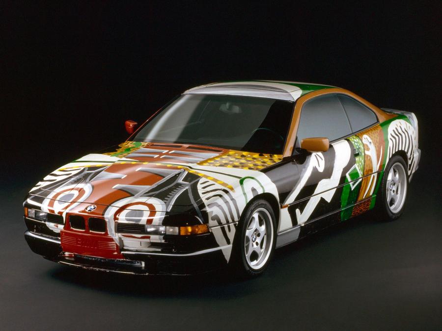  BMW 850 CSi Art Car by David Hockney 1995 года  (фото 1 из 8)